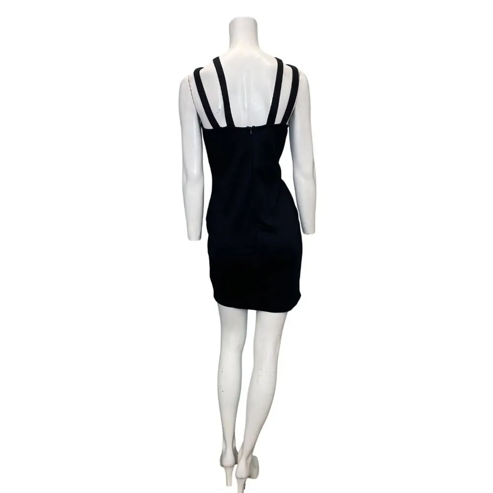 Avec Black Mini Dress LBD Large NWT - Image 4