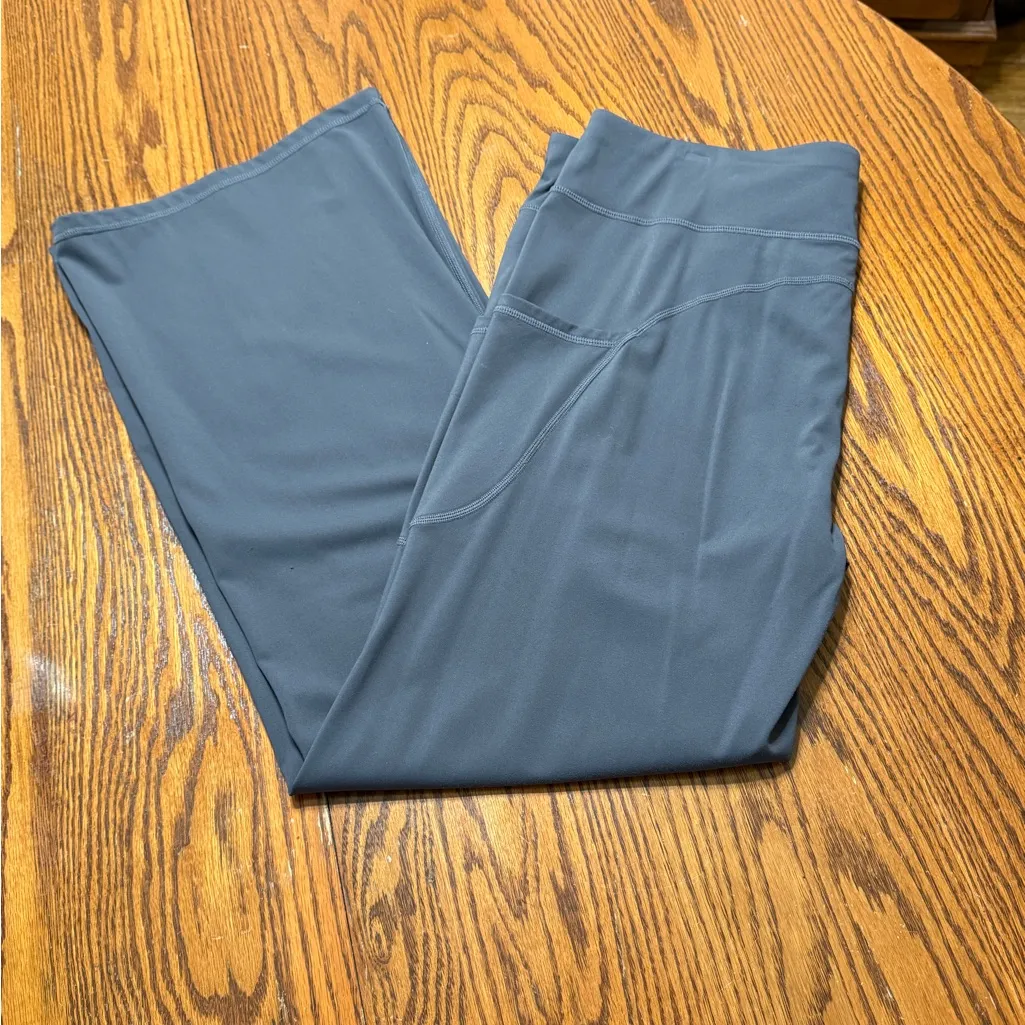 Stelle Yoga Pants Gray Bootcut Size XXL - Image 2