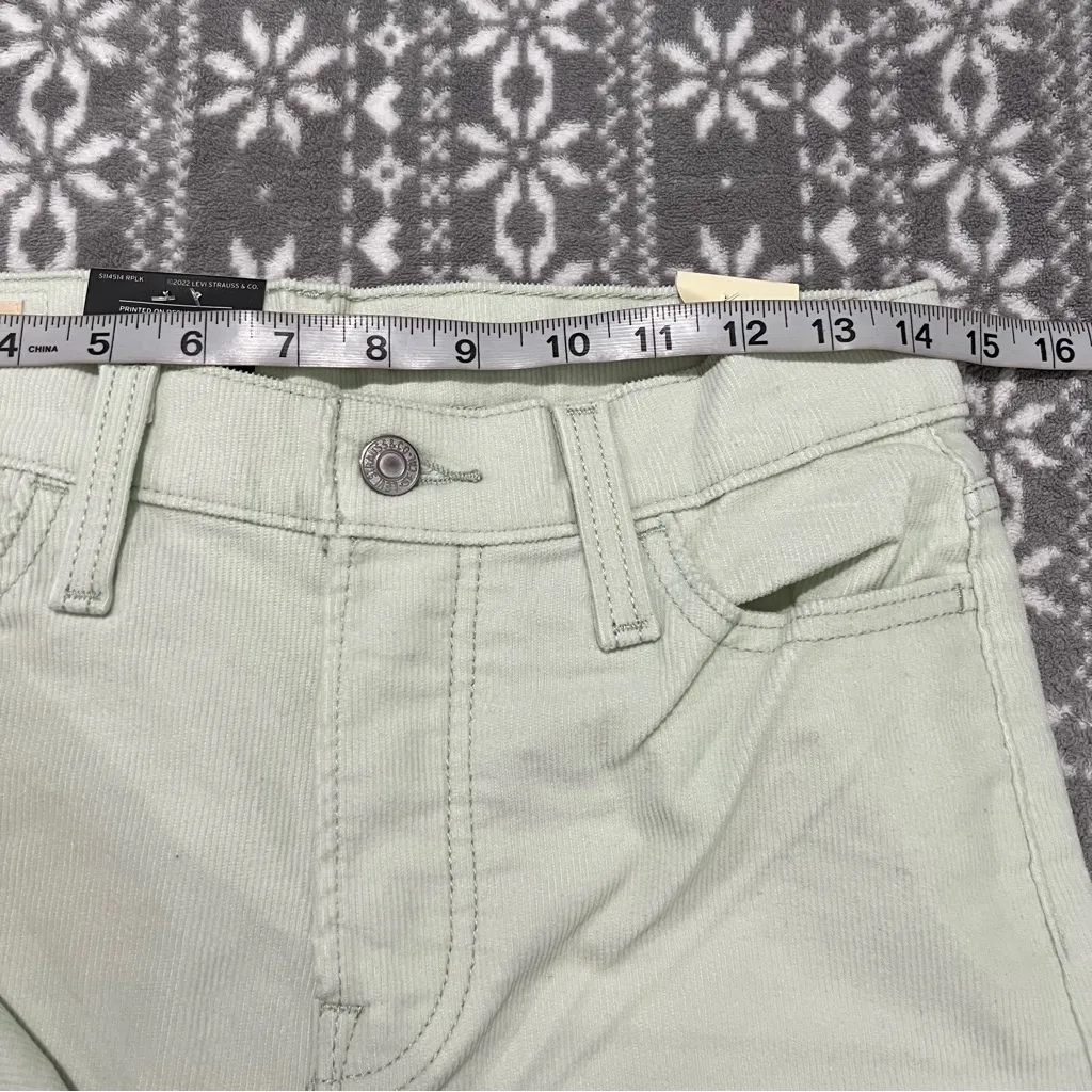 Levi's Wedgie Straight‎ Corduroys High Waist Size 26 x 26 - Image 10