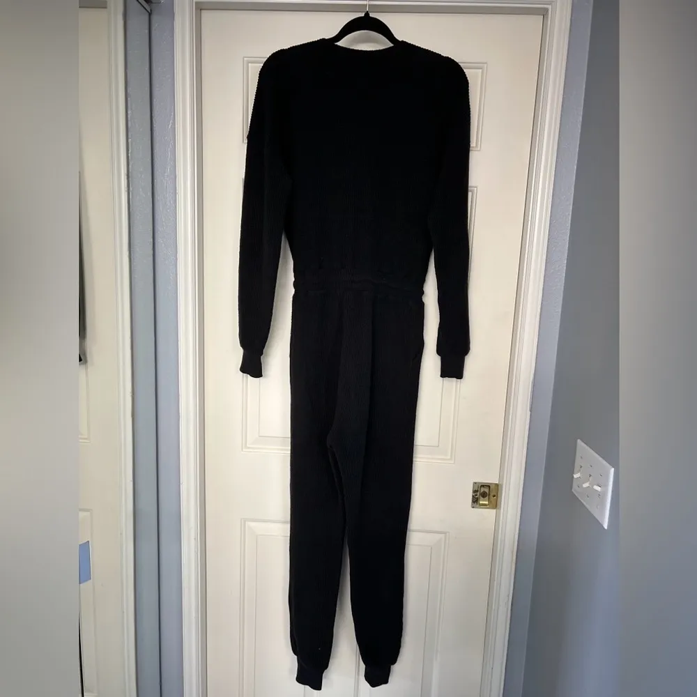 L Space Black‎ Ribbed Coastin Jumpsuit - Image 6