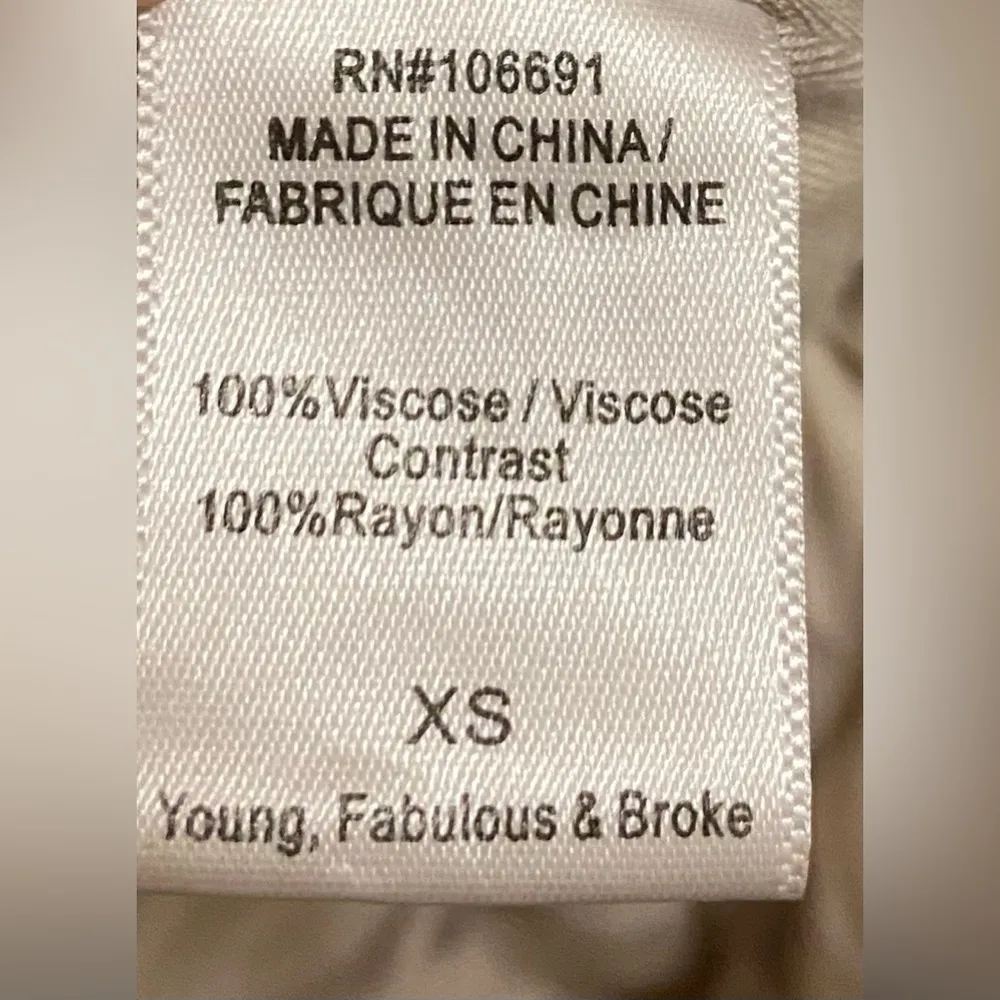 Young Fabulous & Broke Tie Dye Racerback Cowl Neck Blouse - Image 7