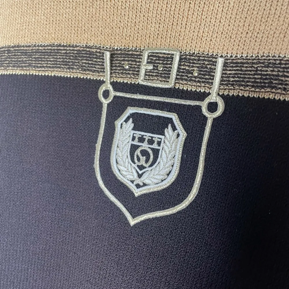 St. John Sport Tan  Turtleneck Sweater - Image 6