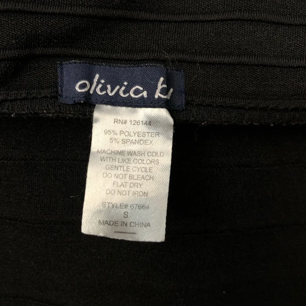 olivia blu pencil skirt black - Image 3