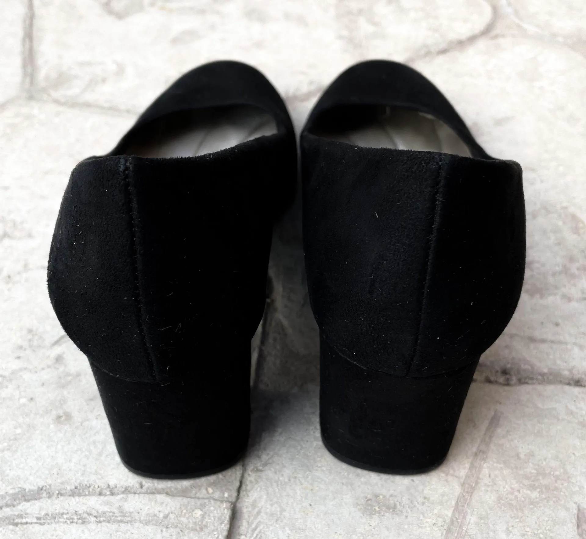 Easy Street Black Block Heels - Image 3