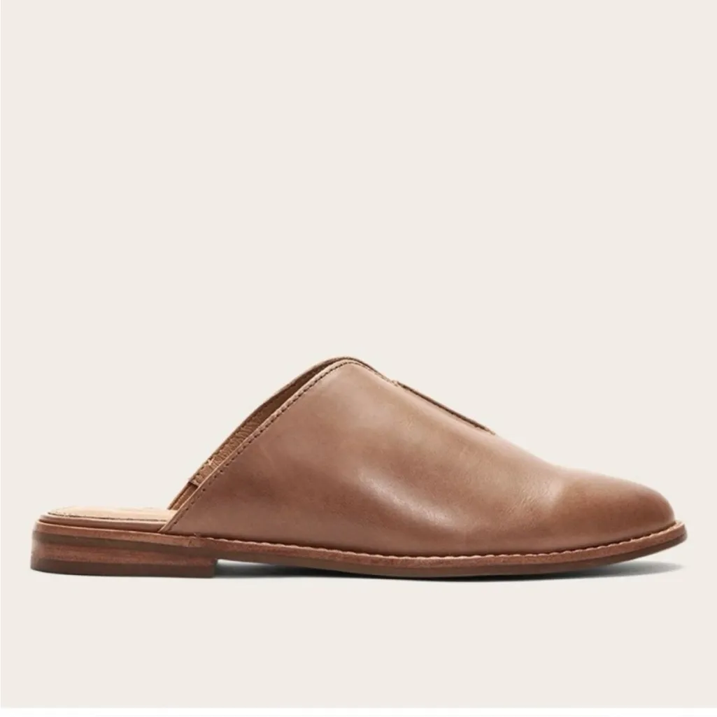 Frye Women's Nolan Seam Mules Sz 9 - Image 2