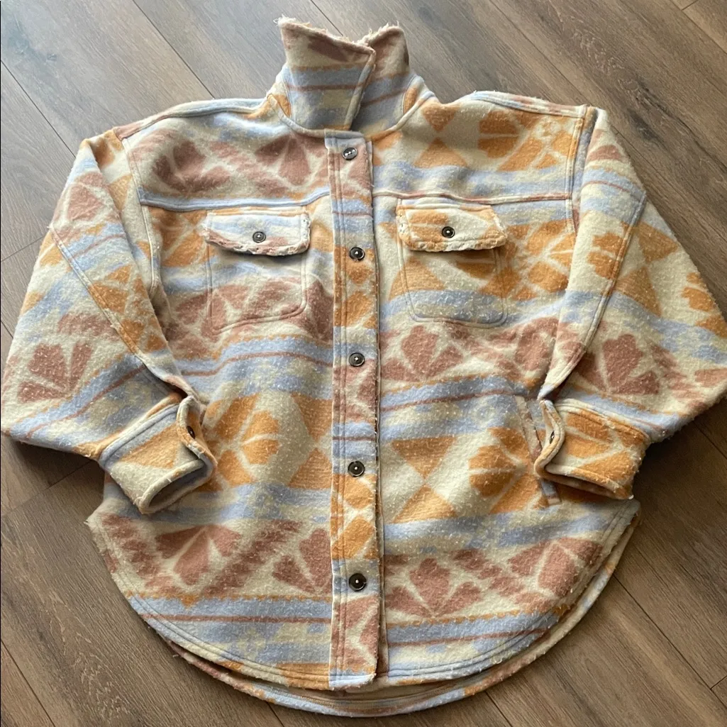 Free People Ruby Jacquard Jacket- XS - Image 5