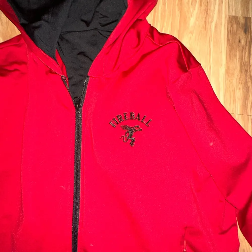 Athletic red fireball jacket Size small - Image 4