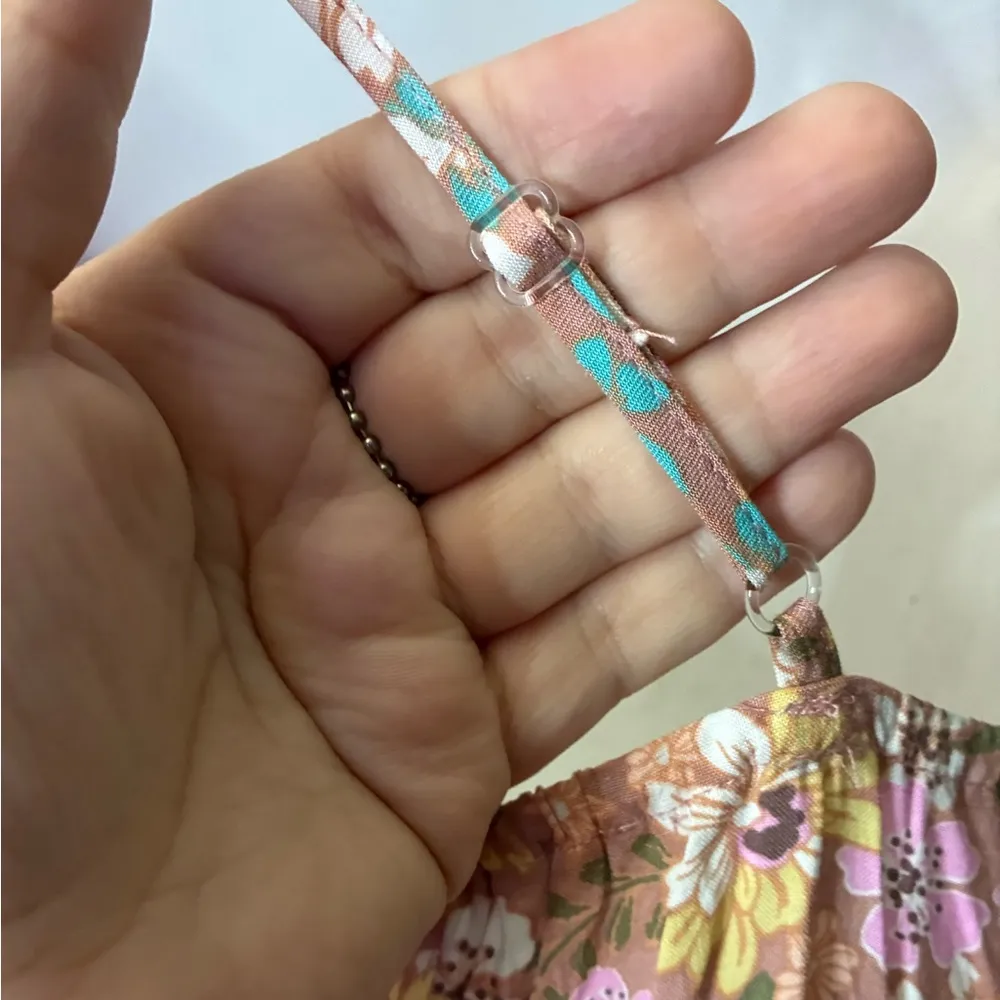 🆕Liberty Love Spaghetti Strap Cut Out Flowy Floral Maxi Sundress L🆕 - Image 6