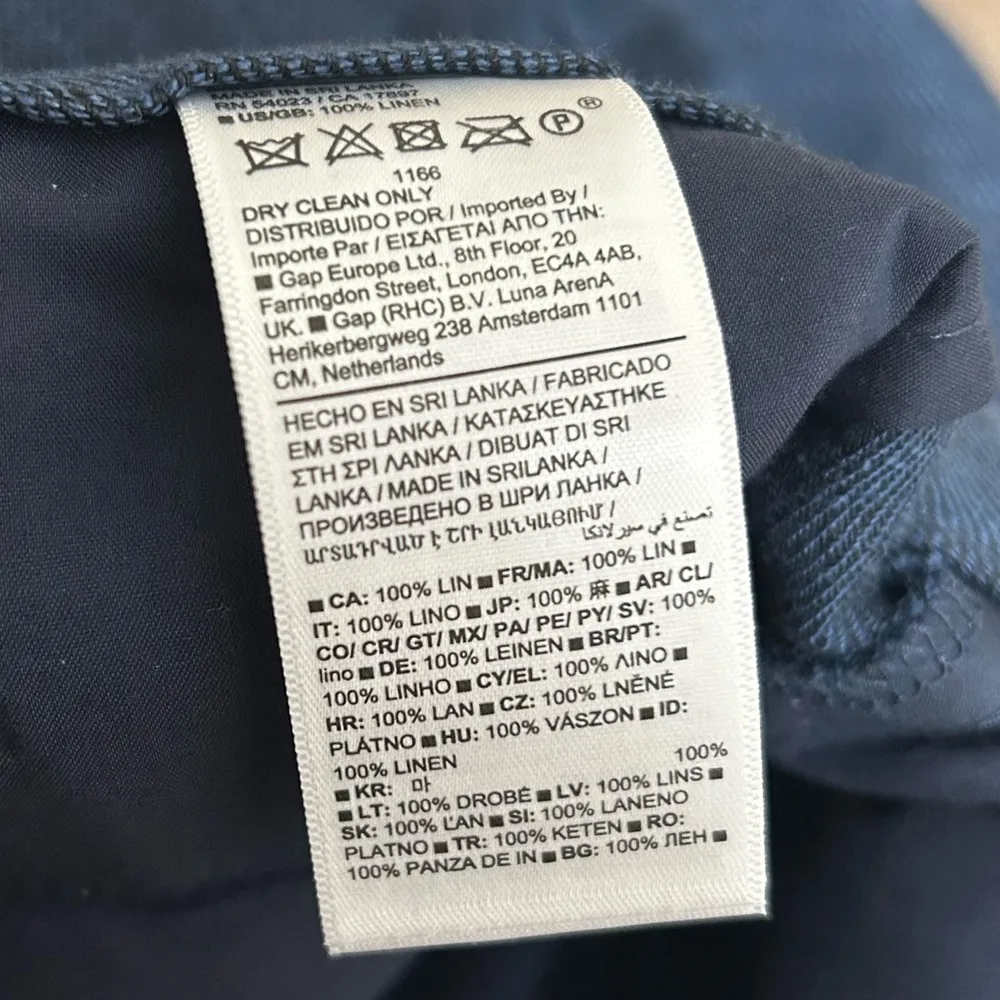 Banana Republic Dark Blue Cargo Pants NWOT - Image 5