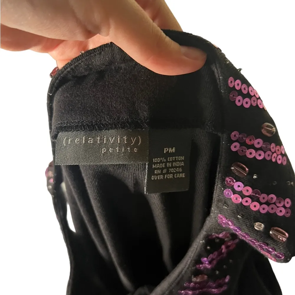 Y2K Sequin Neckline Tank Top PM - Image 2