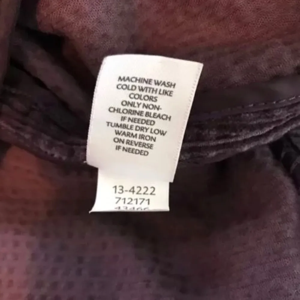 J Jill Corduroy Blazer Purple Jacket Velvet Coat Size XS - Image 8