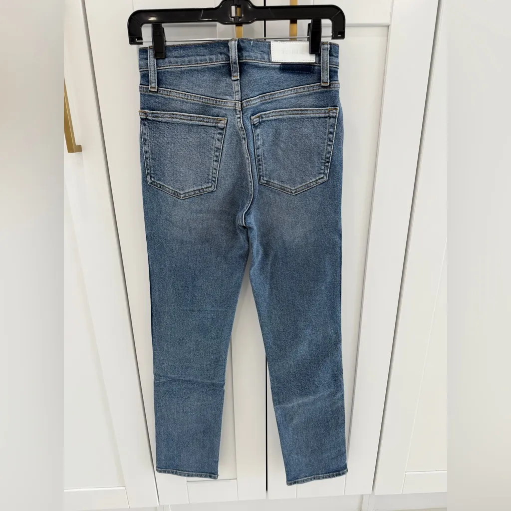 Re/Done 80’s Slim Straight Jeans - Image 2