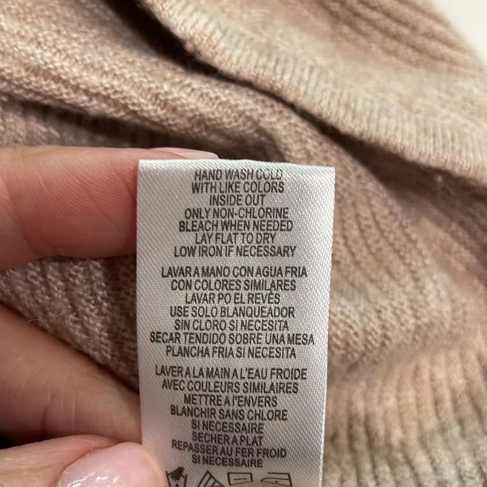 Calvin Klein long sleeve cowl neck sweater. - Image 5