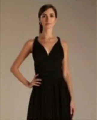 Saved by the Dress Trendy Black Infinity Wrap Jumpsuit - Image 4