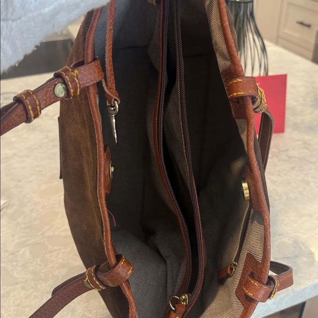 Dooney and Bourke Lee Suede tote - Image 6