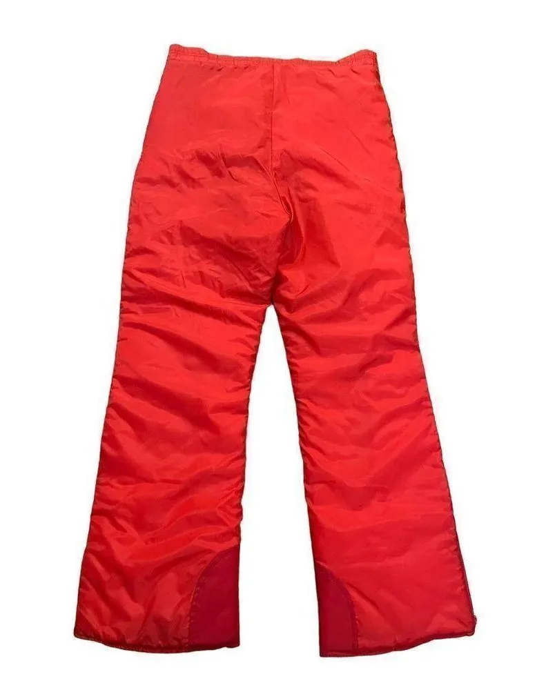 Obermeyer Vintage Red Ladies Warm-Up retro ski pants size 12 - Image 2