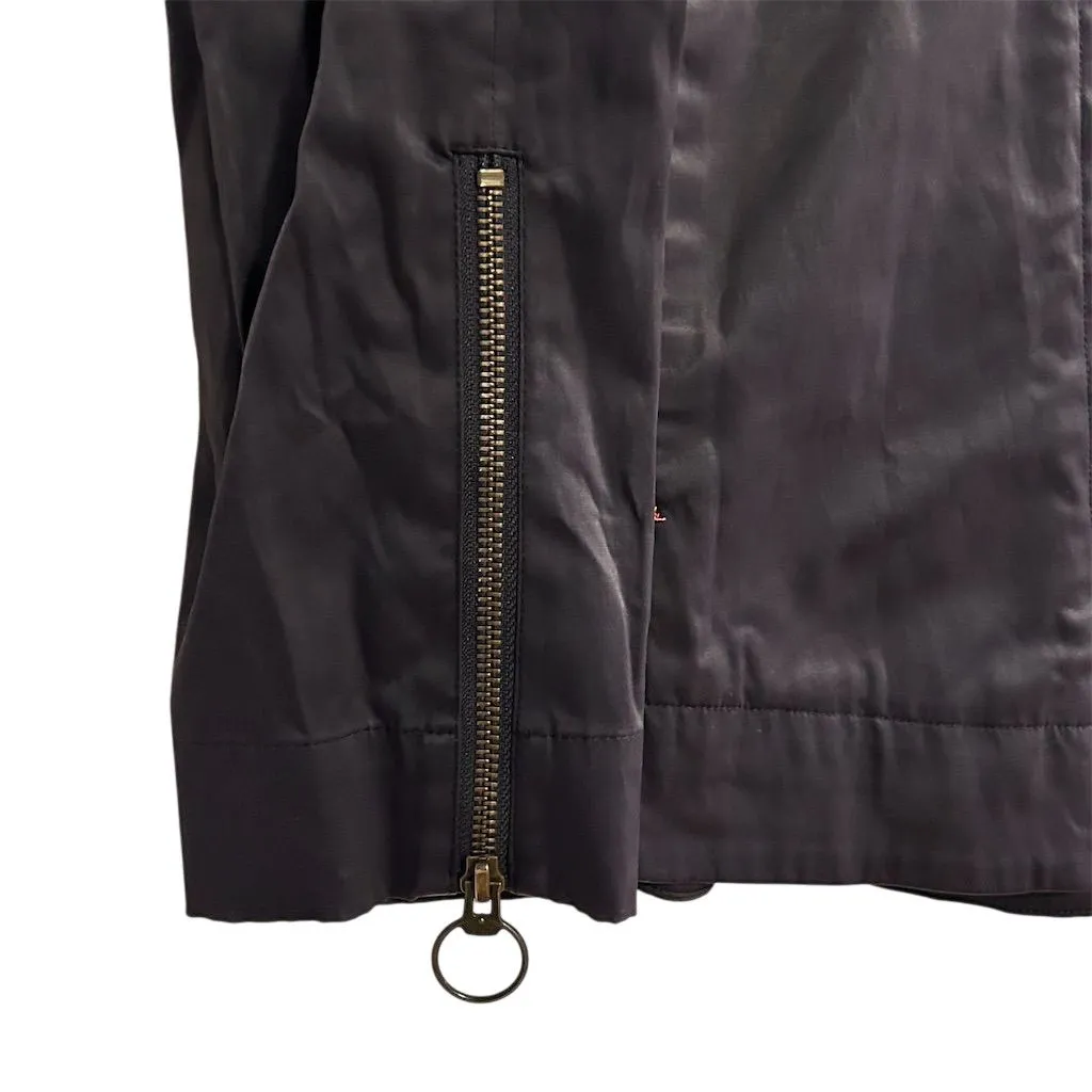 Lilla P Women's Hooded Rain Jacket Black Size S Casual Lightweight - Image 4