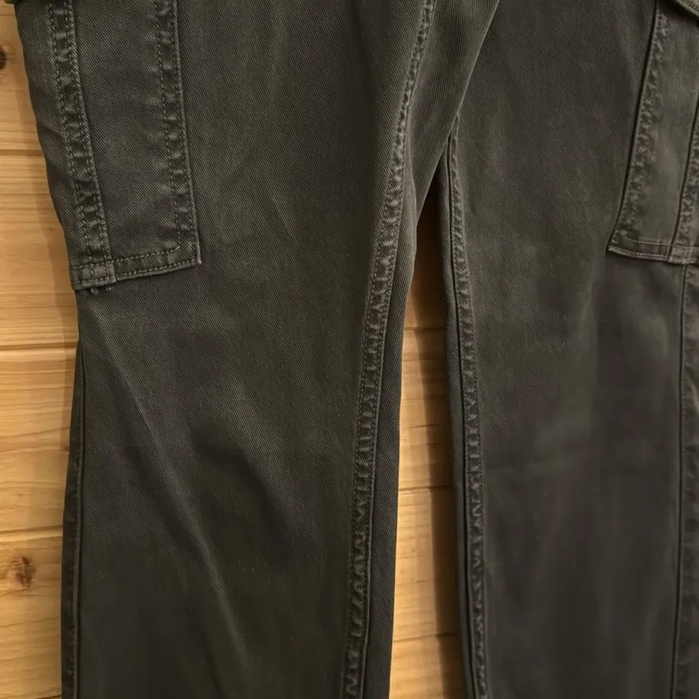 SPANX Size Medium Stretch Twill Cargo Pull On Skinny Pants - Image 9