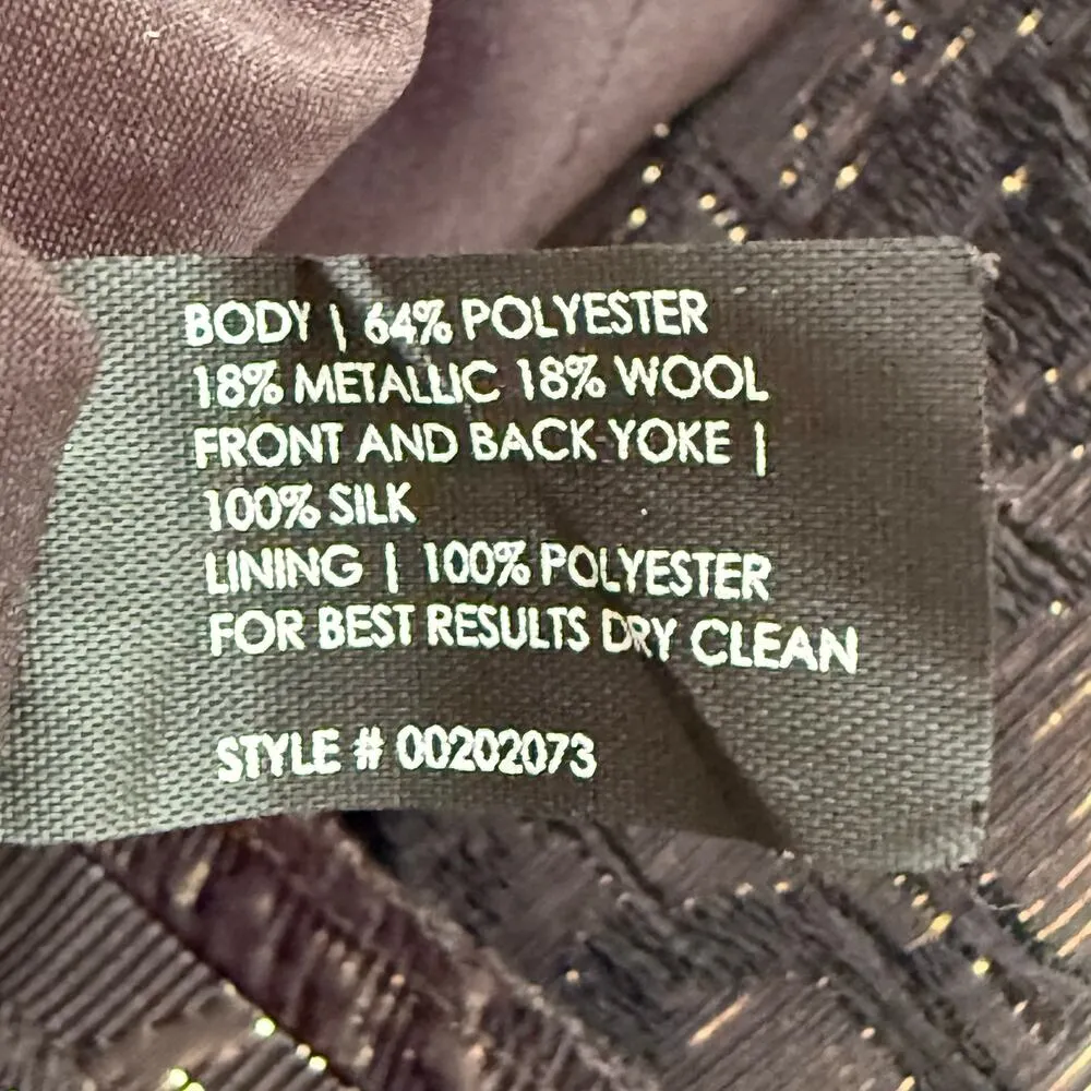 Club Monaco Bria Metallic Gold Honeycomb Mesh Cocktail Dress Sleeveless, Size‎ 6 - Image 14