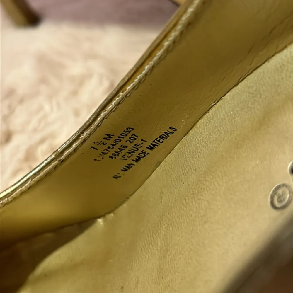 7.5M gold heels • - Image 11