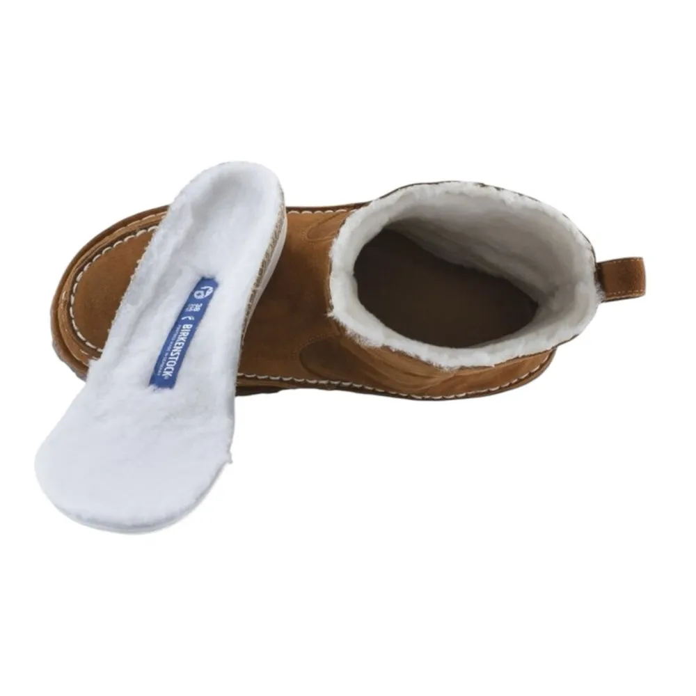 Birkenstock Lahti Suede Shearling Fur Moccasin Boots Brown 42 W‎ 11–11.5 M 9–9.5 - Image 5