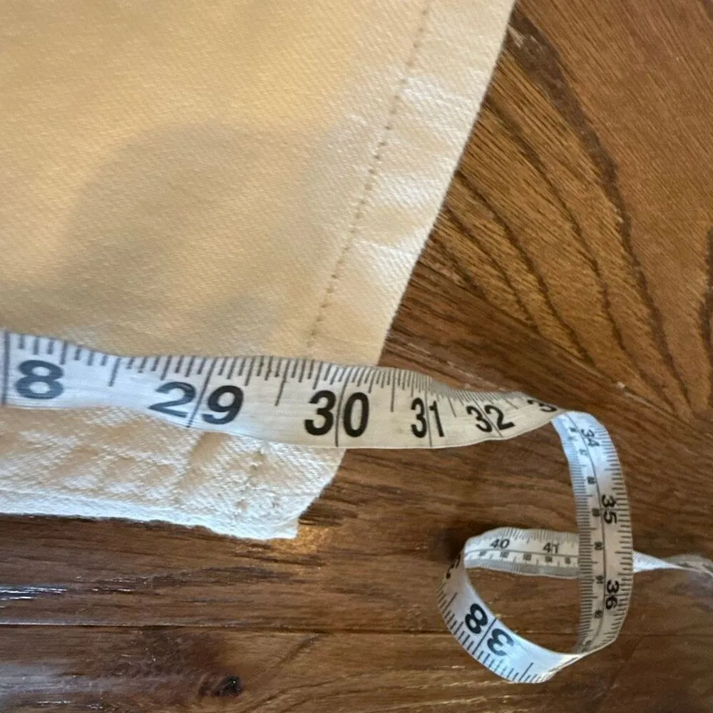 Liz Claiborne Jackie cream high rise flare jeans 6 - Image 6