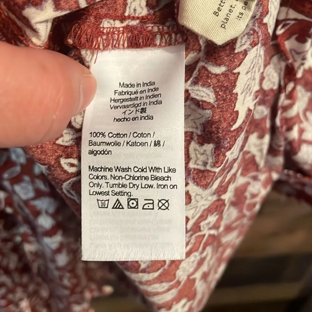 Madewell Flutter Sleeve Floral Wrap Dress - Image 6