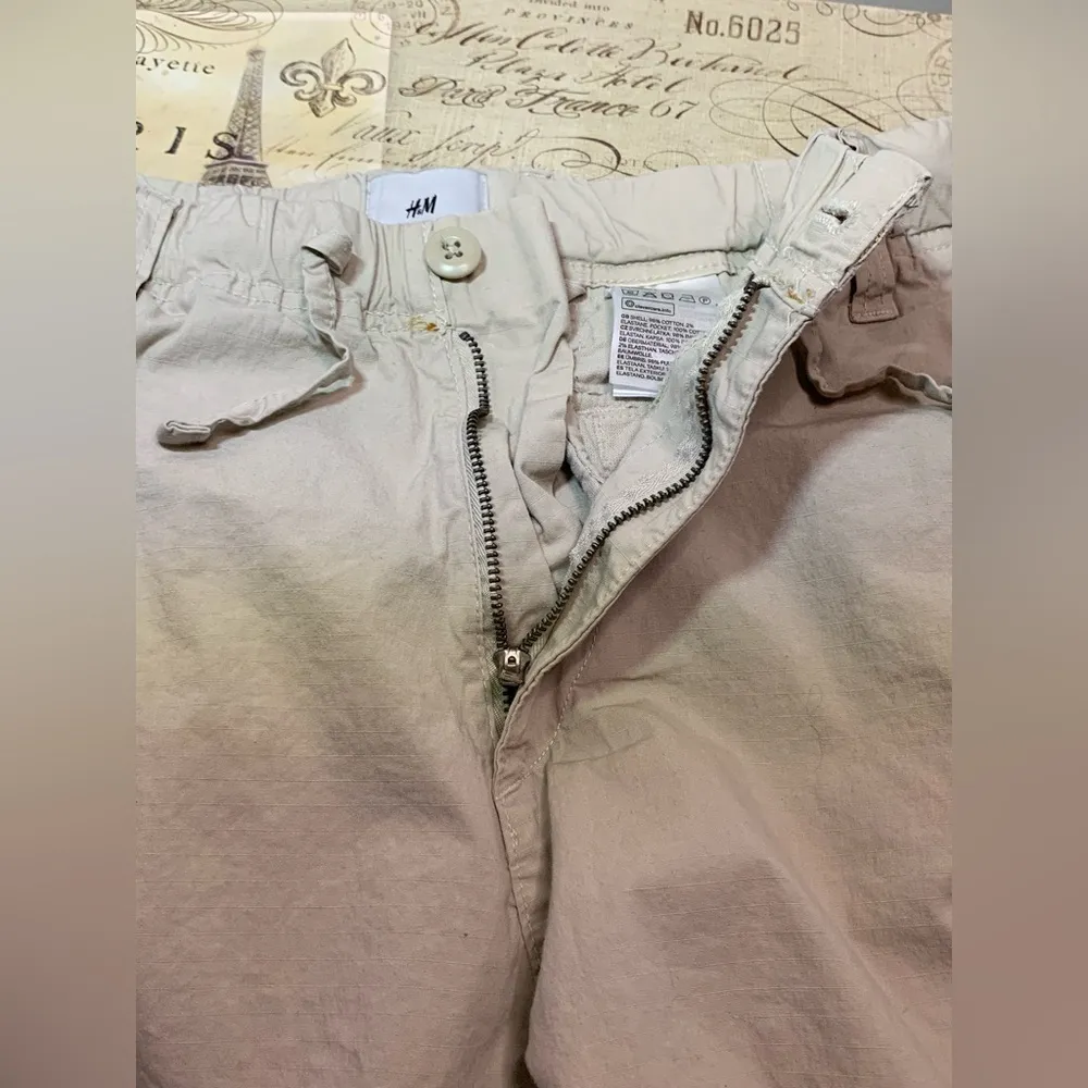 H&M Khaki Cargo Jogger Pants - Image 8