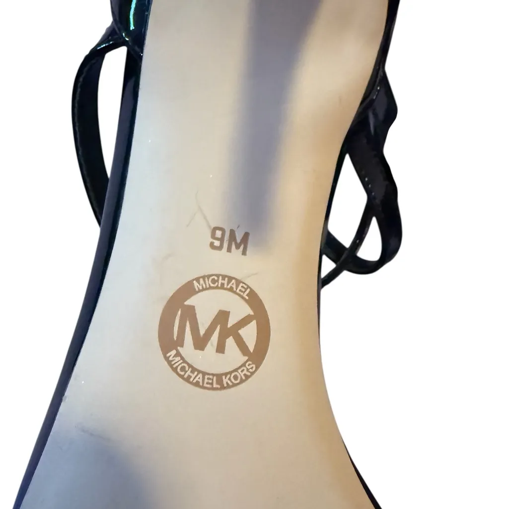 Michael Kors Black Patent Heels - Image 6