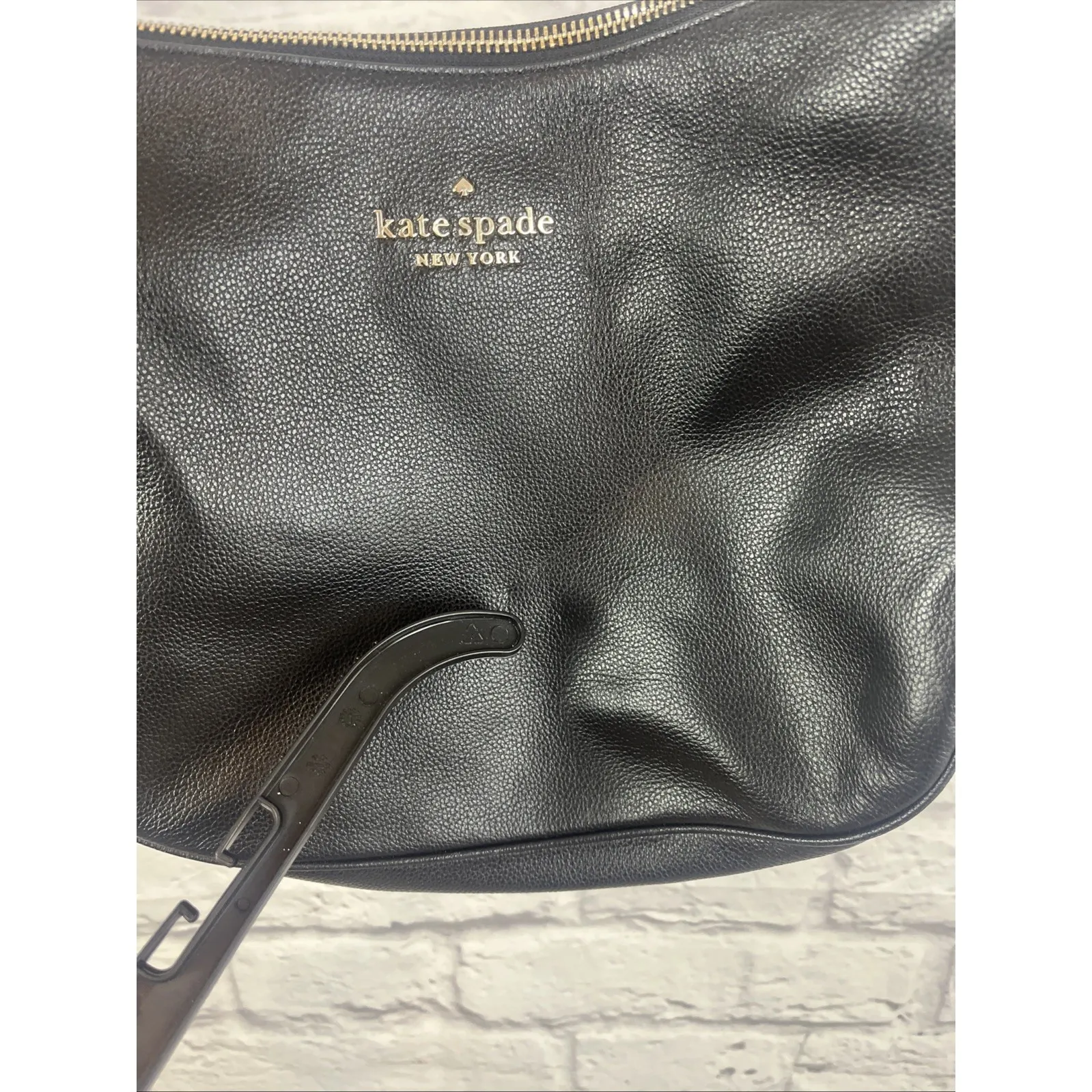 Kate Spade New York Rosie Black Pebbled Leather Crossbody Bag Purse No Coinpurse - Image 11