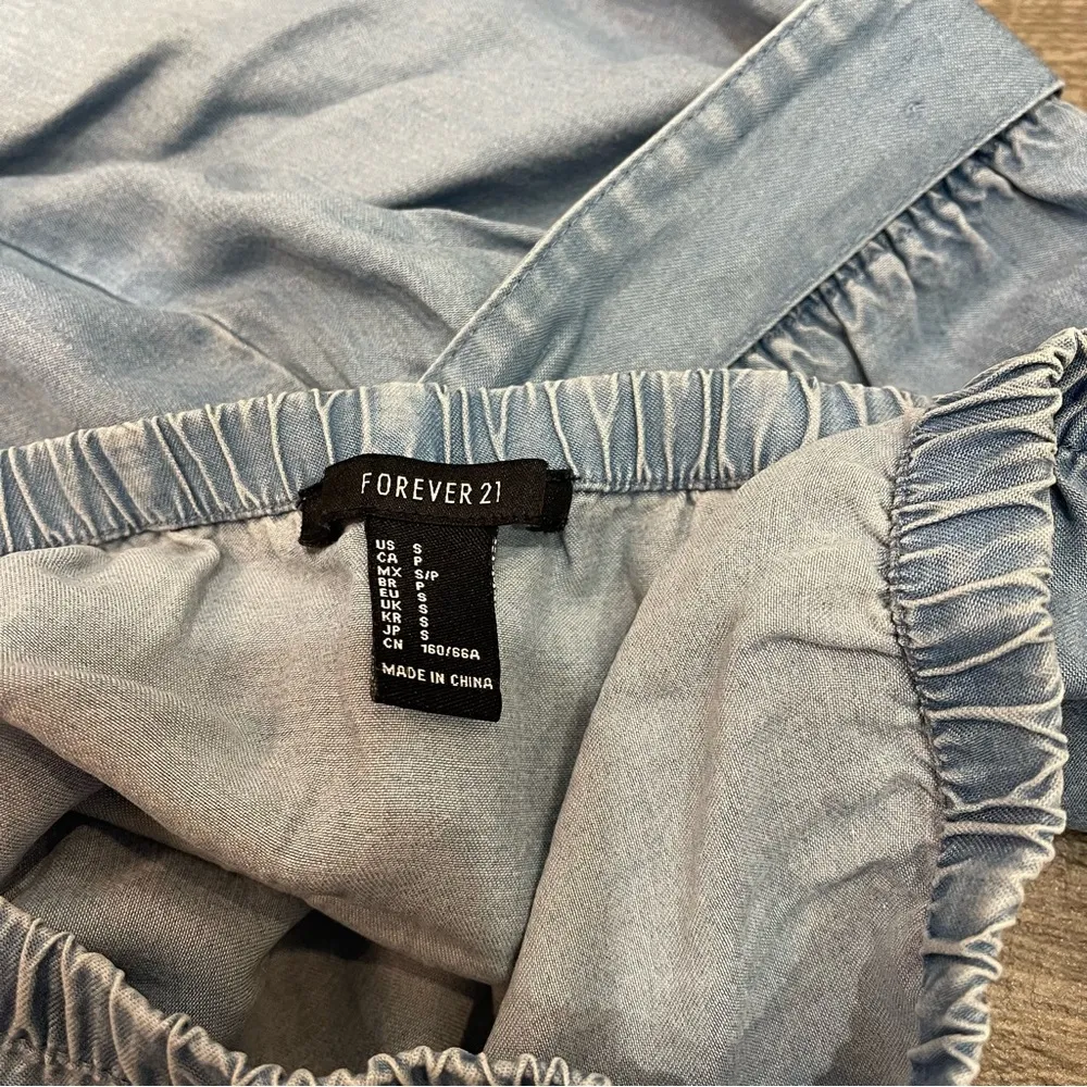 Forever 21 Chambray Jumpsuit - Image 5