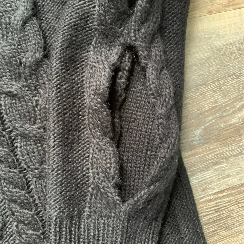 Jack by BB Dakota Wool Blend Black Cutout Sweater XS - Image 4