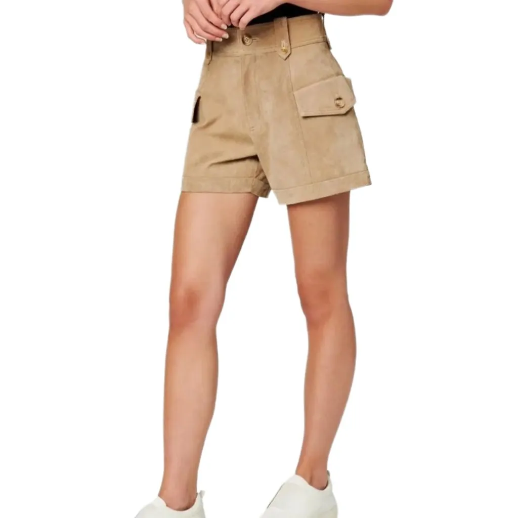 NWT Blank NYC Bare It All Suede Shorts - Image 2