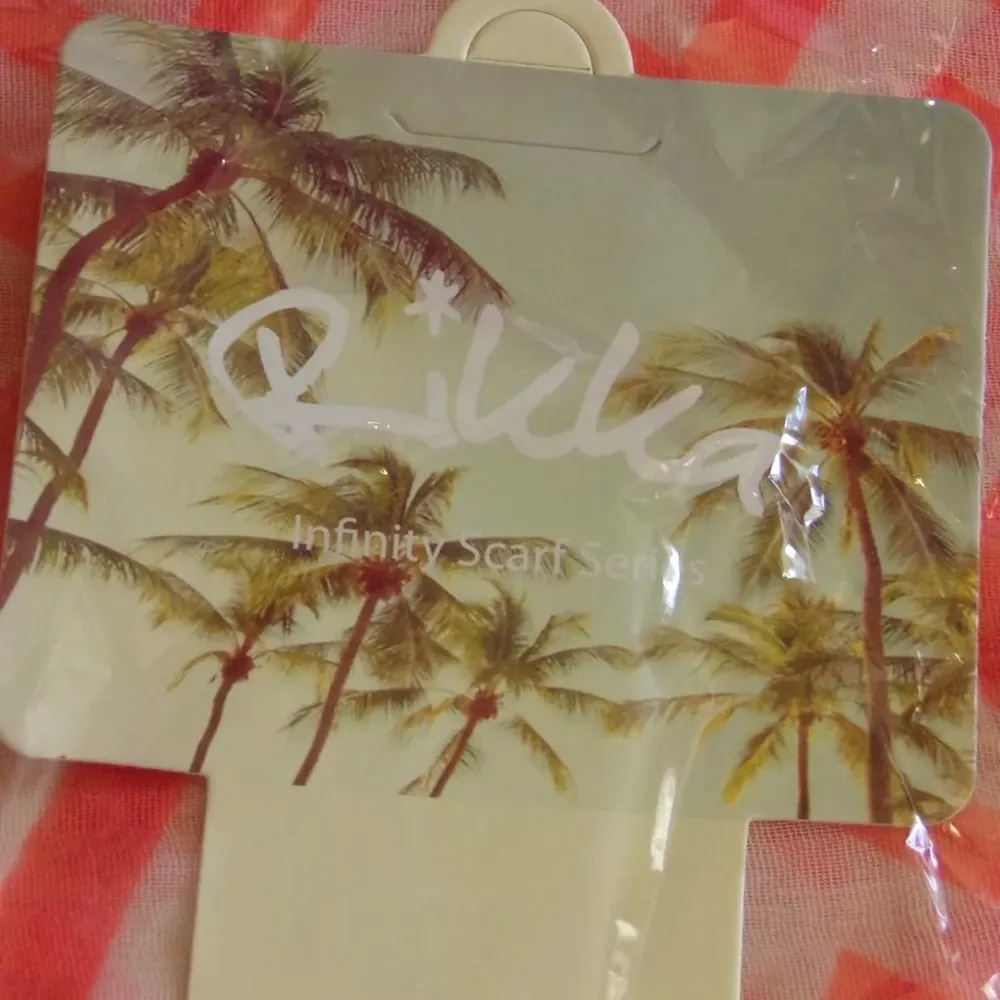 RIKKA Neon Orange Infinity Scarf New In Packaging Gift - Image 3