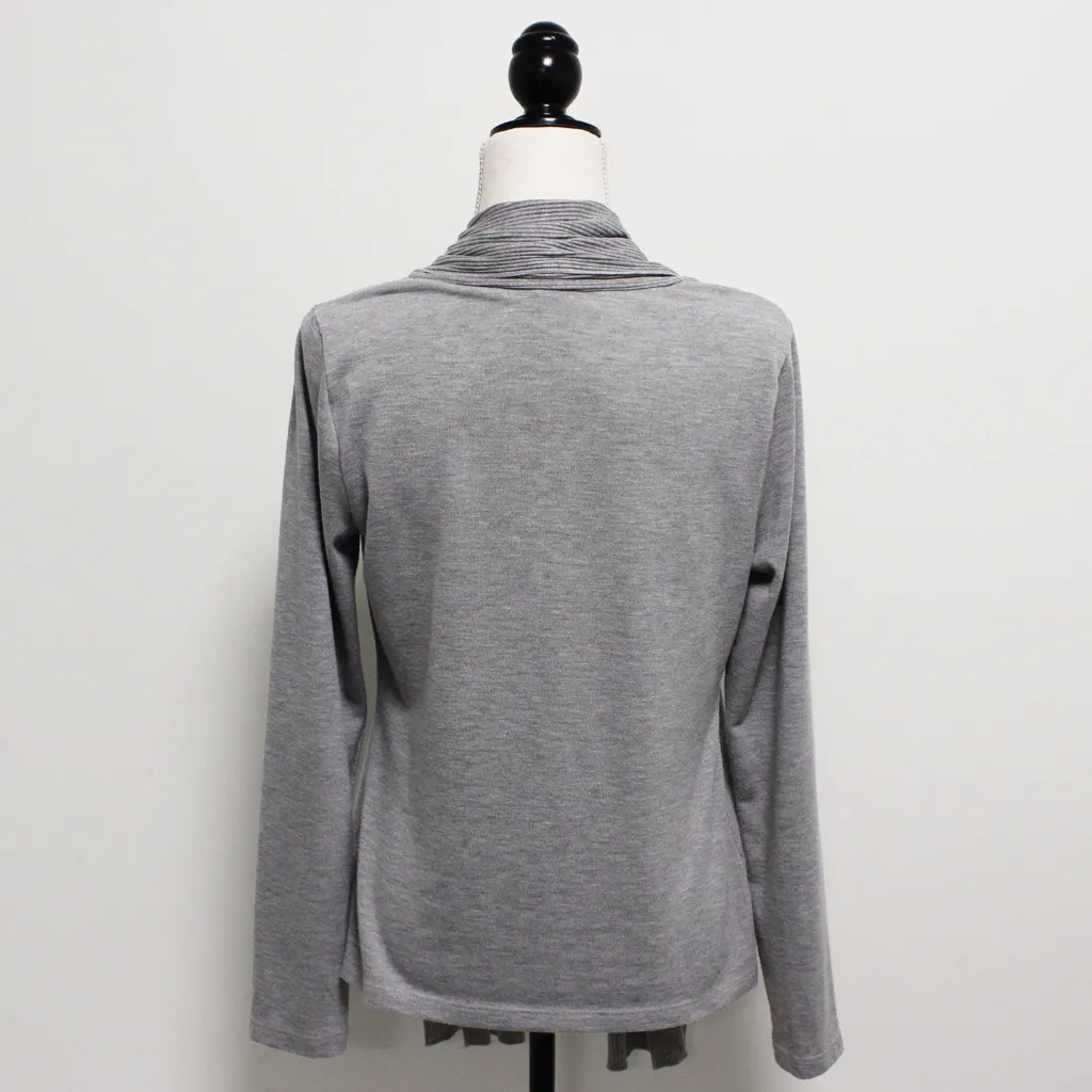 Soft Surroundings Open Long Sleeve Cardigan Scarf - Image 4