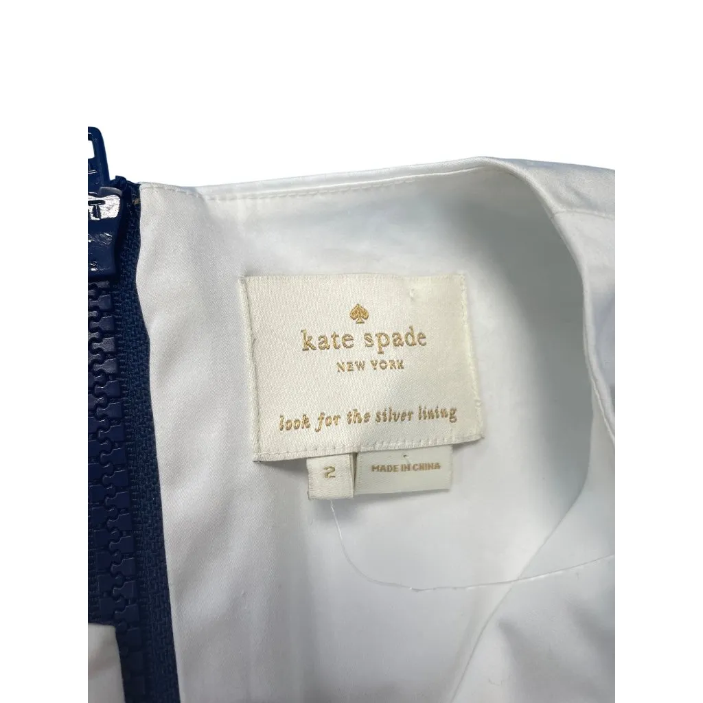 Kate Spade Womens Sleeveless Colorblock Maxi Dress Size 2 SKU 9207 - Image 6