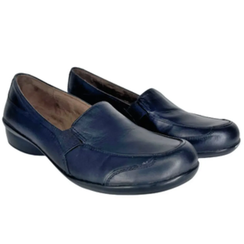 Naturalizer Women's Carryon Black Leather Comfort Slip-On Size 8W - Image 2