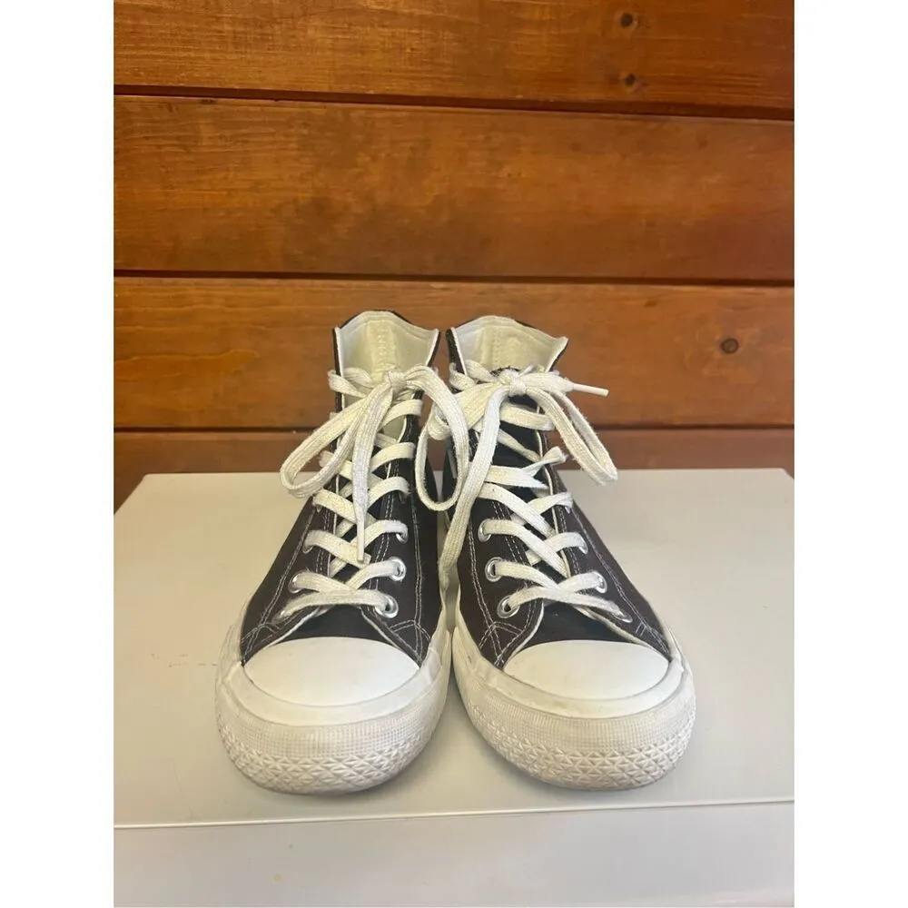 Sincerely Jules Vance Brown High Top Lace Up Sneakers Sz 8 Womans - Image 7