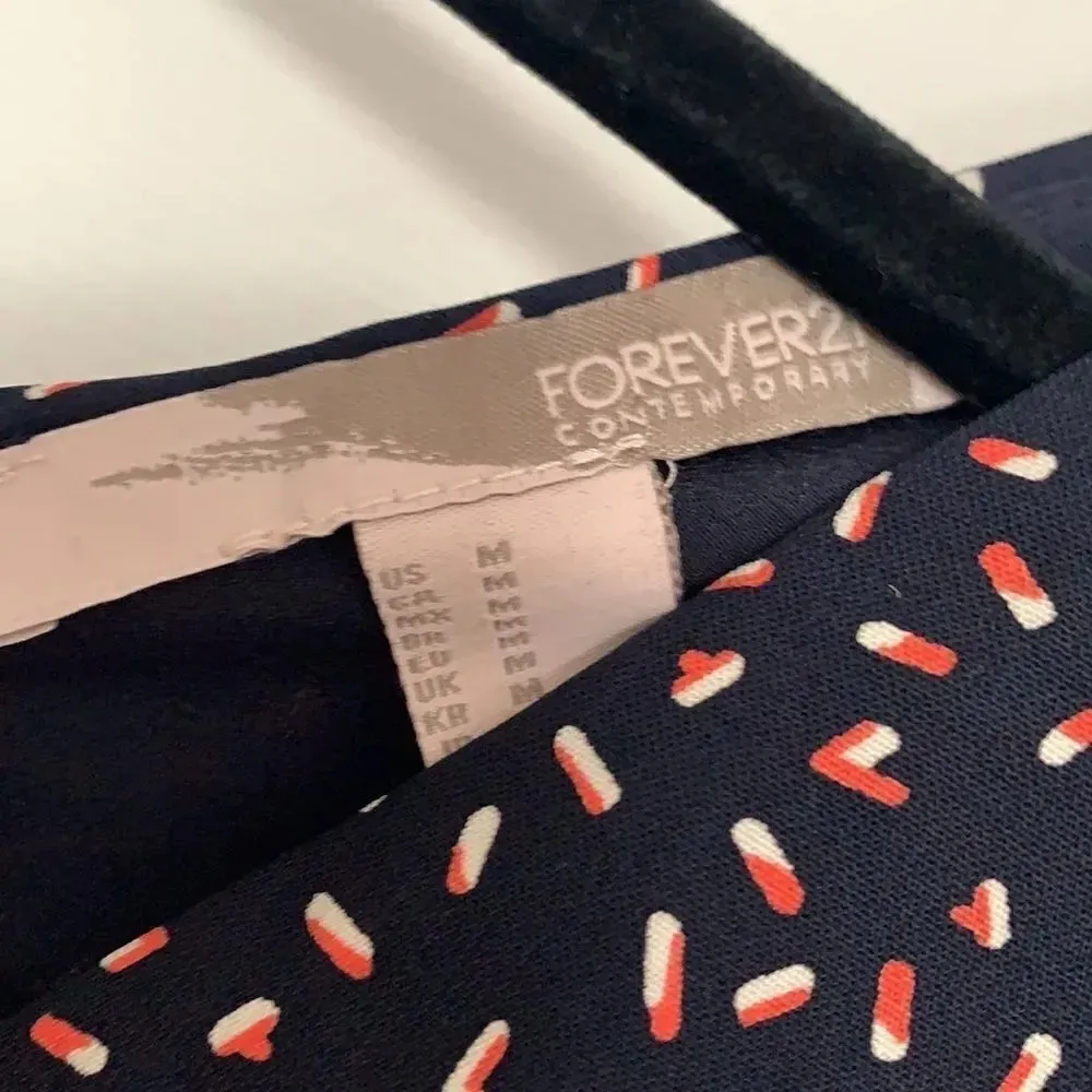 Forever21 Printed Flare Dress - Image 5