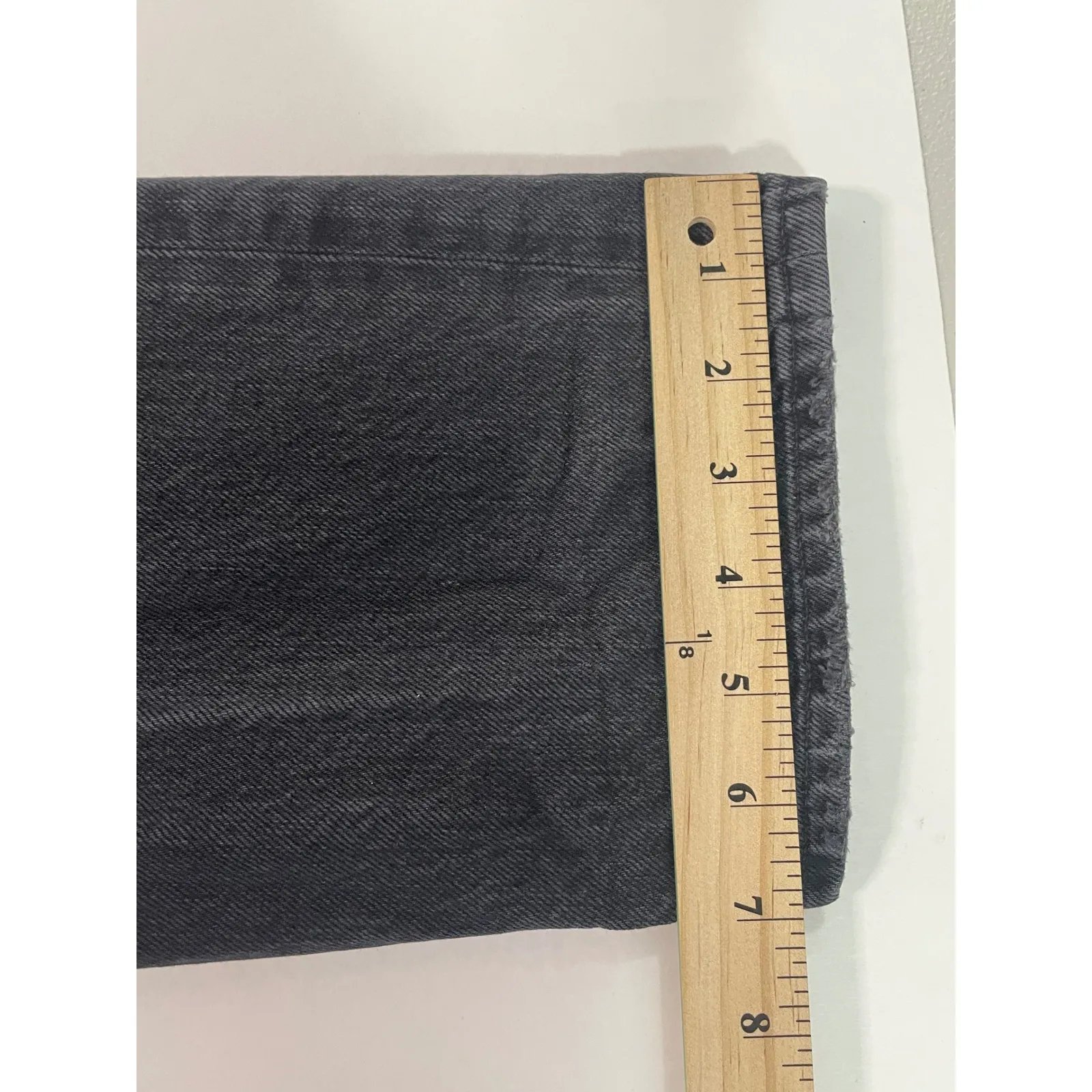 AGOLDE 90s Pinch High Rise Straight Leg Jeans Distressed Size 27 - Image 9