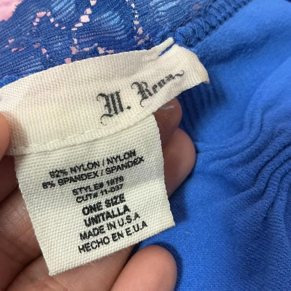 Y2K Royal Blue Lace Trim‎ Cami Tank Top Sleeveless Ruched Shaping Layering Size undefined - Image 4