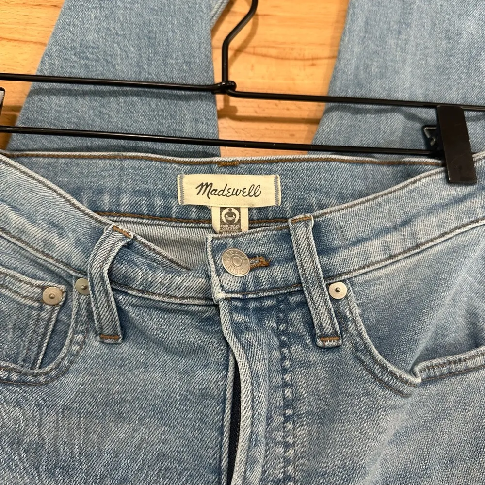 Madewell The Perfect Vintage Jean in Coffey Wash Worn In Edition size 24 - Image 7