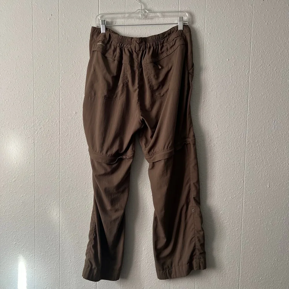 Columbia Womens Pants 14 Zip Off Hiking Fishing Camping Travel Nylon Breathable - Image 5