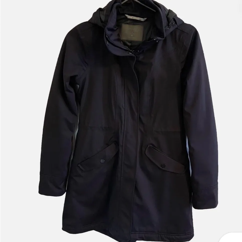 Athleta Lakeview RainOut Parka in Black Size L - Image 2