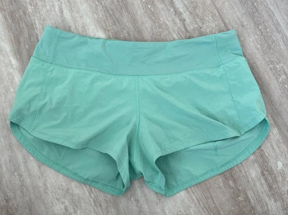 Lululemon Speed Up Short *2.5" Washed Marsh 6 - Image 5