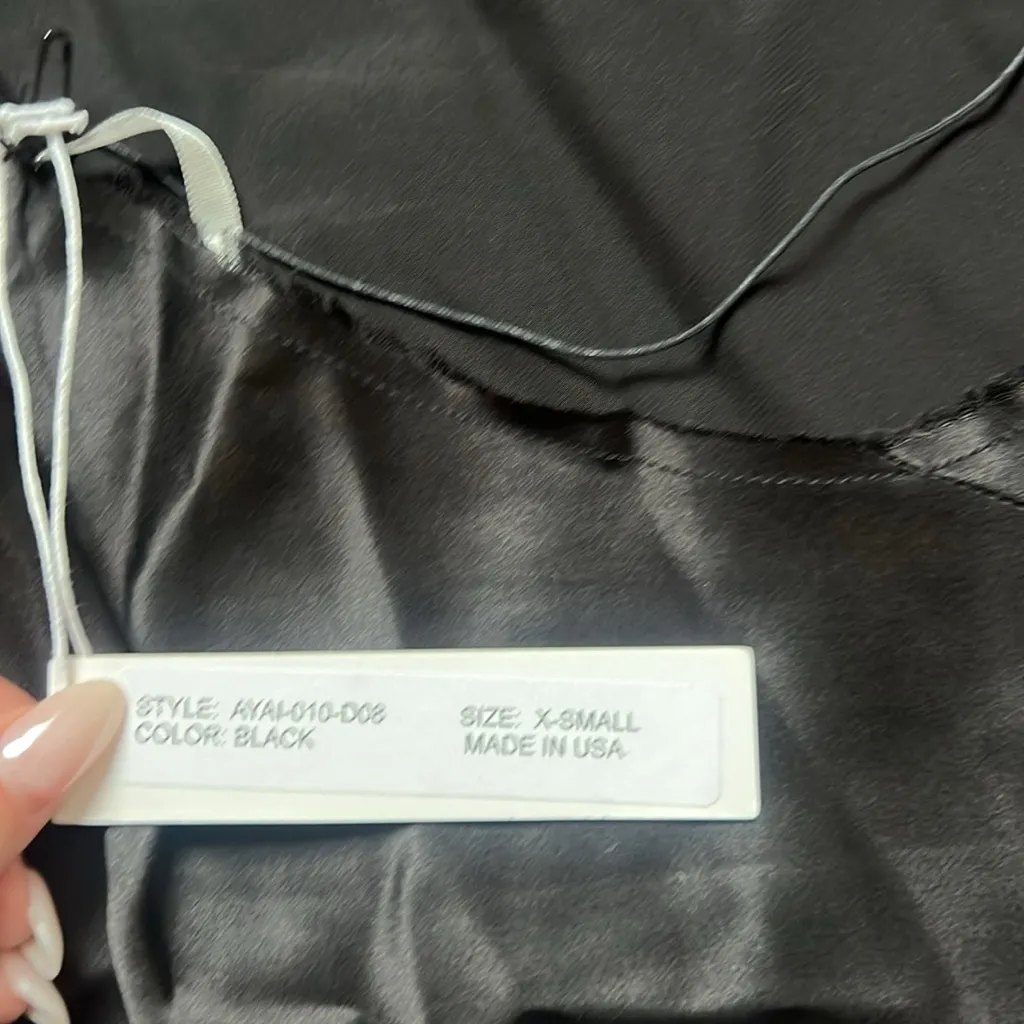 NWT Are You Am I Black Dress Size XS - Image 5