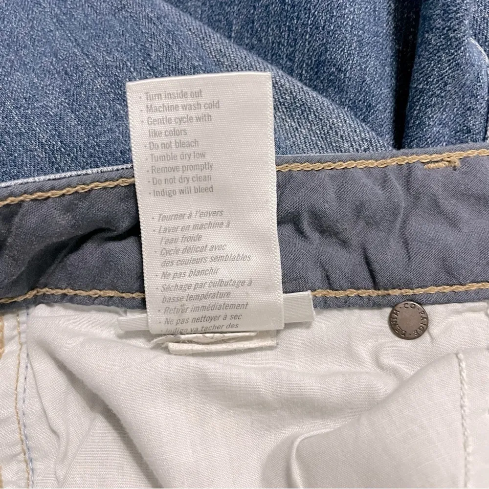 PAIGE Jimmy Jimmy Clara Crop raw hem jeans size 26 - Image 7