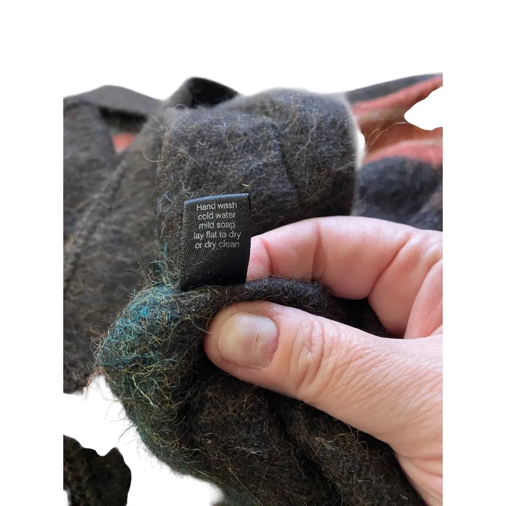 Peruvian Connection  Alpaca Jacket Brown Size S - Image 5