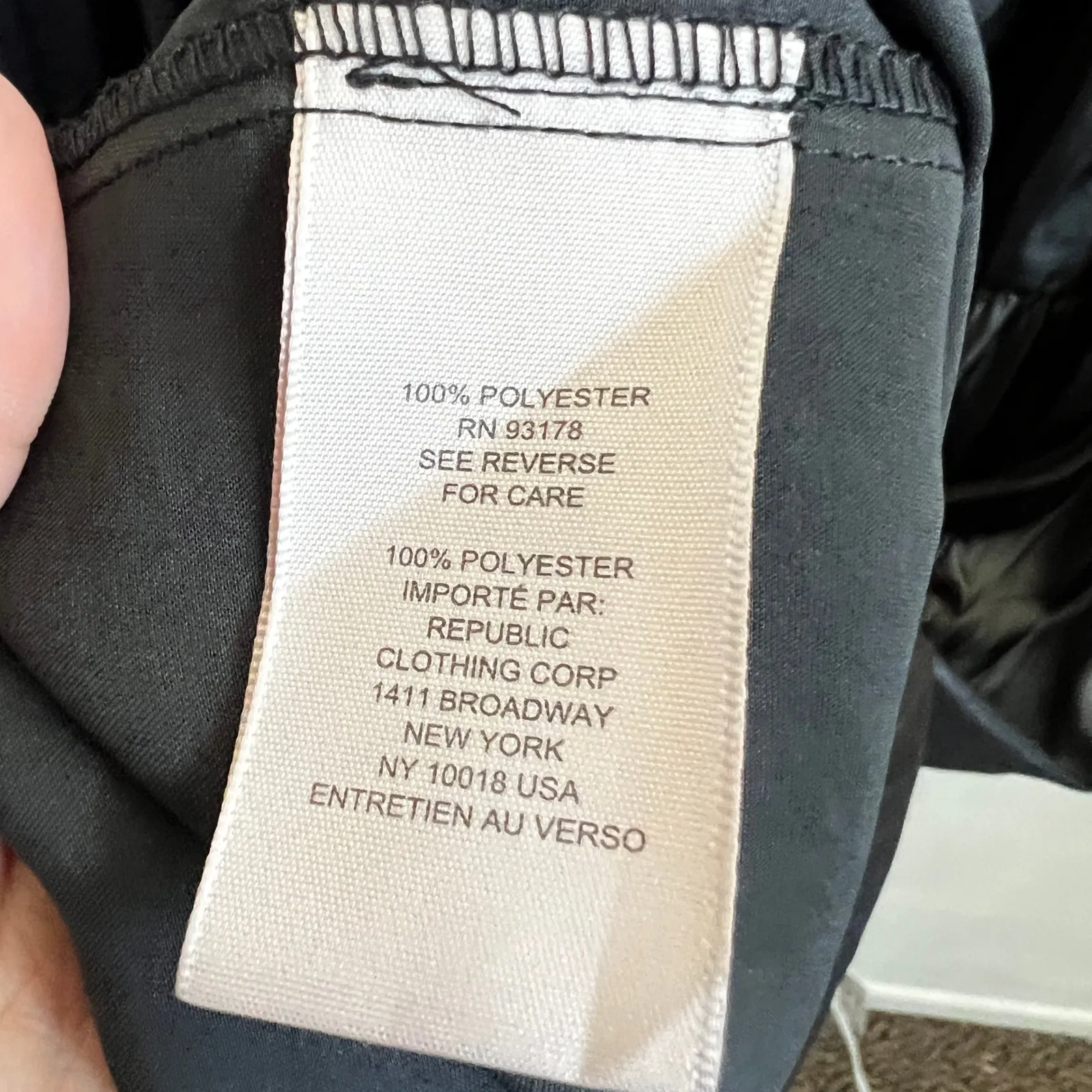 Philosophy Black Tiered Maxi Skirt Dark Fairy Grunge Y2K Goth Stretch Medium - Image 4