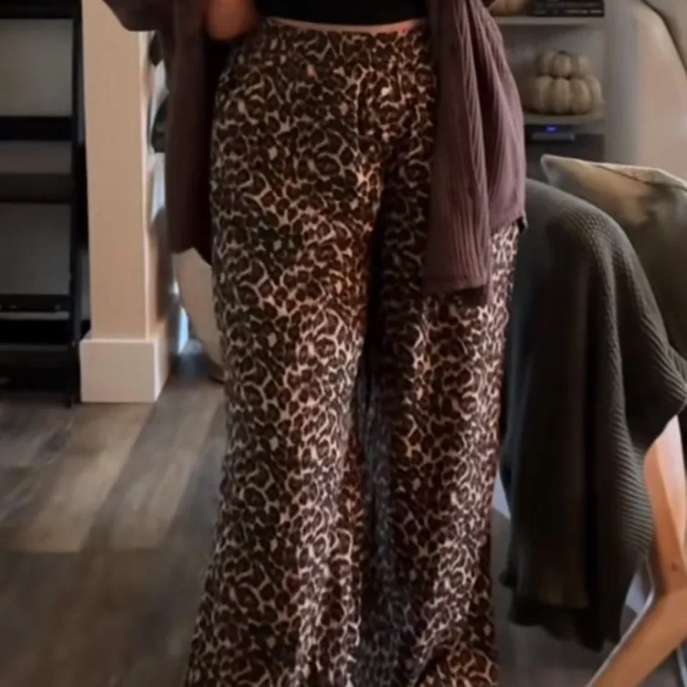 Aerie Leopard Pants - Image 7
